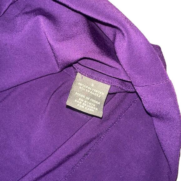 Taylor Dresses Shift Sheath Dress - Ruffle Collar - Size 8 - Picture 3 of 7